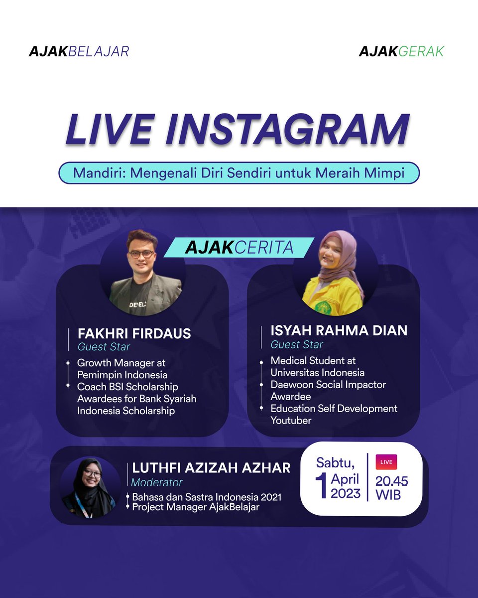 AjakGerak tweet media