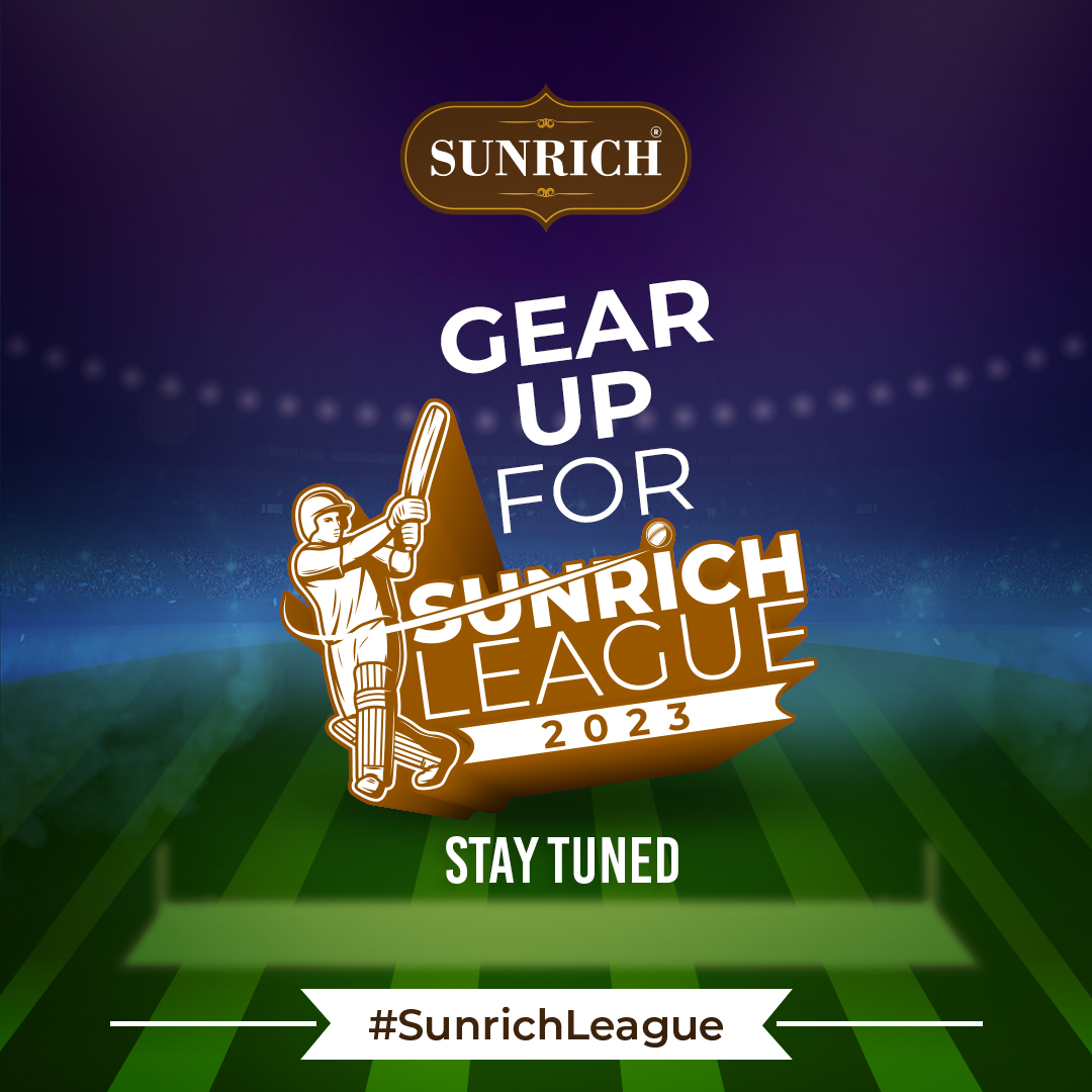 SunrichRice's tweet photo. It's the much-awaited start of the cricket season.
Bringing your 𝐀-𝐠𝐚𝐦𝐞 was enough, so we brought our 𝐑-𝐠𝐚𝐦𝐞 to your table.
Stay tuned for more information!
#SunrichCompanies #SunrichGroup #SunrichRice #PremiumQuality #SunrichLeague #RiceLeague #PlayWithSunrich #Cricket https://t.co/lj9DgBeID9