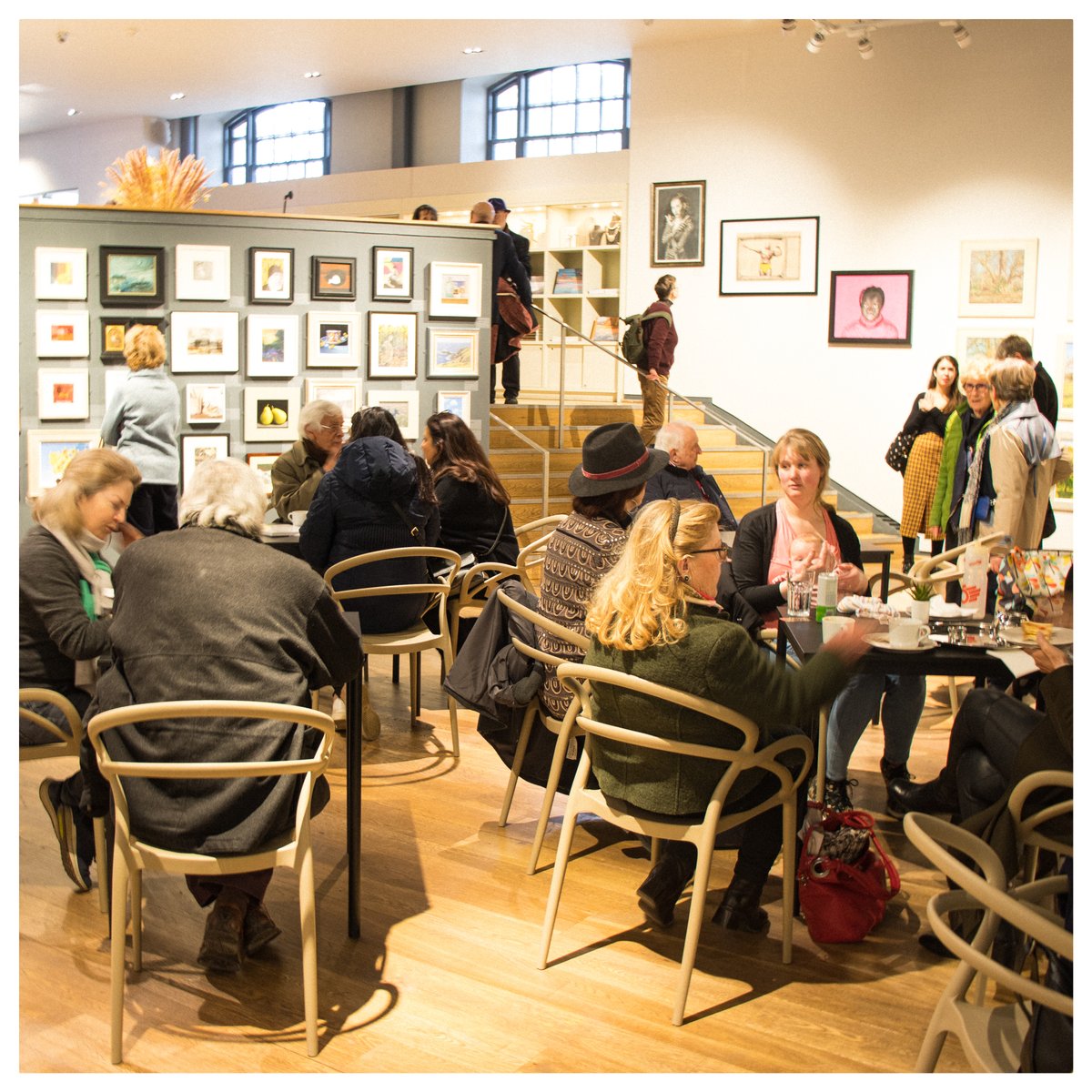 MallGallCafe's tweet photo. Come and join us today for another action packed day at Mall Galleries where you can grab some delicious home baked treats and a latte at our Mall Galleries Café, whilst viewing the latest exhibition at your leisure 

#ArtCafé
#CaféinaGallery
#CraftedCoffee
#BakedGoods
#Coffee https://t.co/N9vOqlEKKT