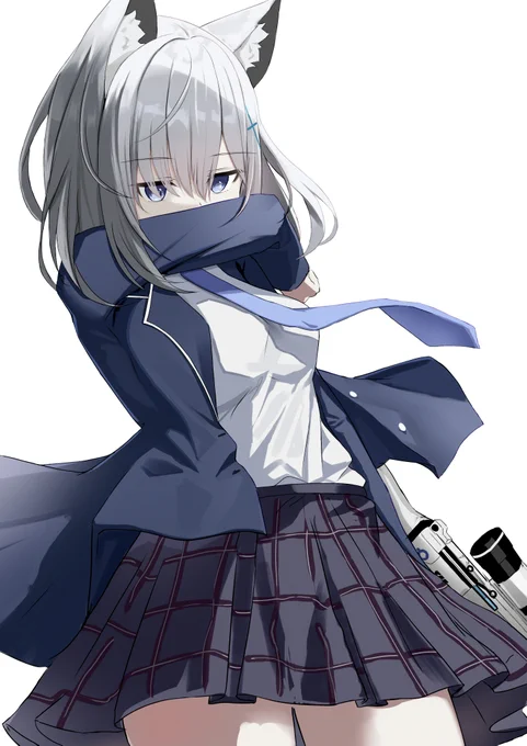 汗のにおい気にするシロコです #ブルアカ 