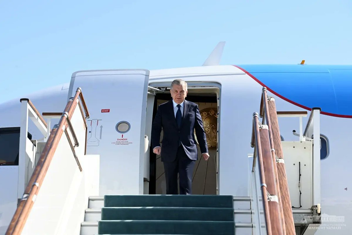 Shavkat Mirziyoyev's Press-service tweet media