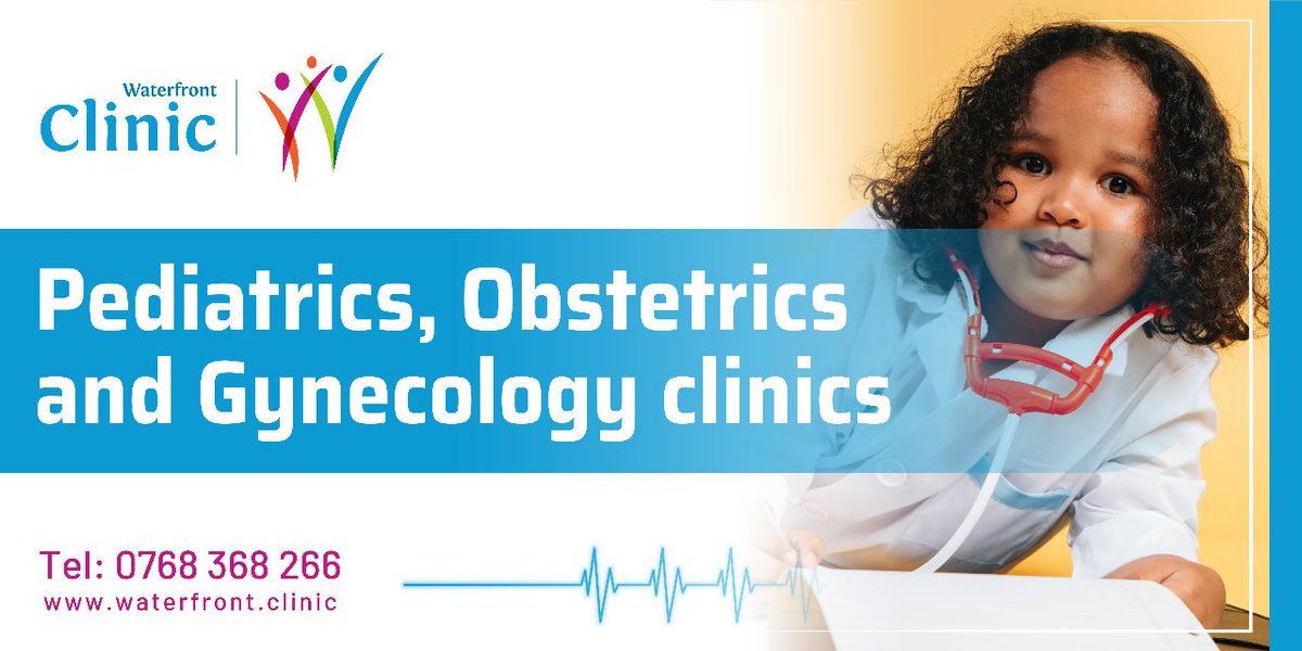 Our #pediatric clinic is dedicated in caring for the health and well-being of your little one - from birth to young adulthood.

While our #Obstetrics &amp; #Gynecology Clinic is a one-stop solution for every woman's health concerns.

Visit us today or book an appointment.
0768 368266
