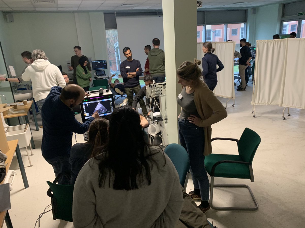 markzyi's tweet photo. It’s a wrap! 2 days, 4 pig cadavers, 6 US machines, 7 specialties, 10 medical student models, 15 faculty, over 50 participants, sandwiches, coffees and teas. All for the  @gmpocus heart, lung and chest drain courses! #FUSIC @FAMUSultrasound @BTSrespiratory @ICS_updates #POCUS https://t.co/YLcz9zRphn