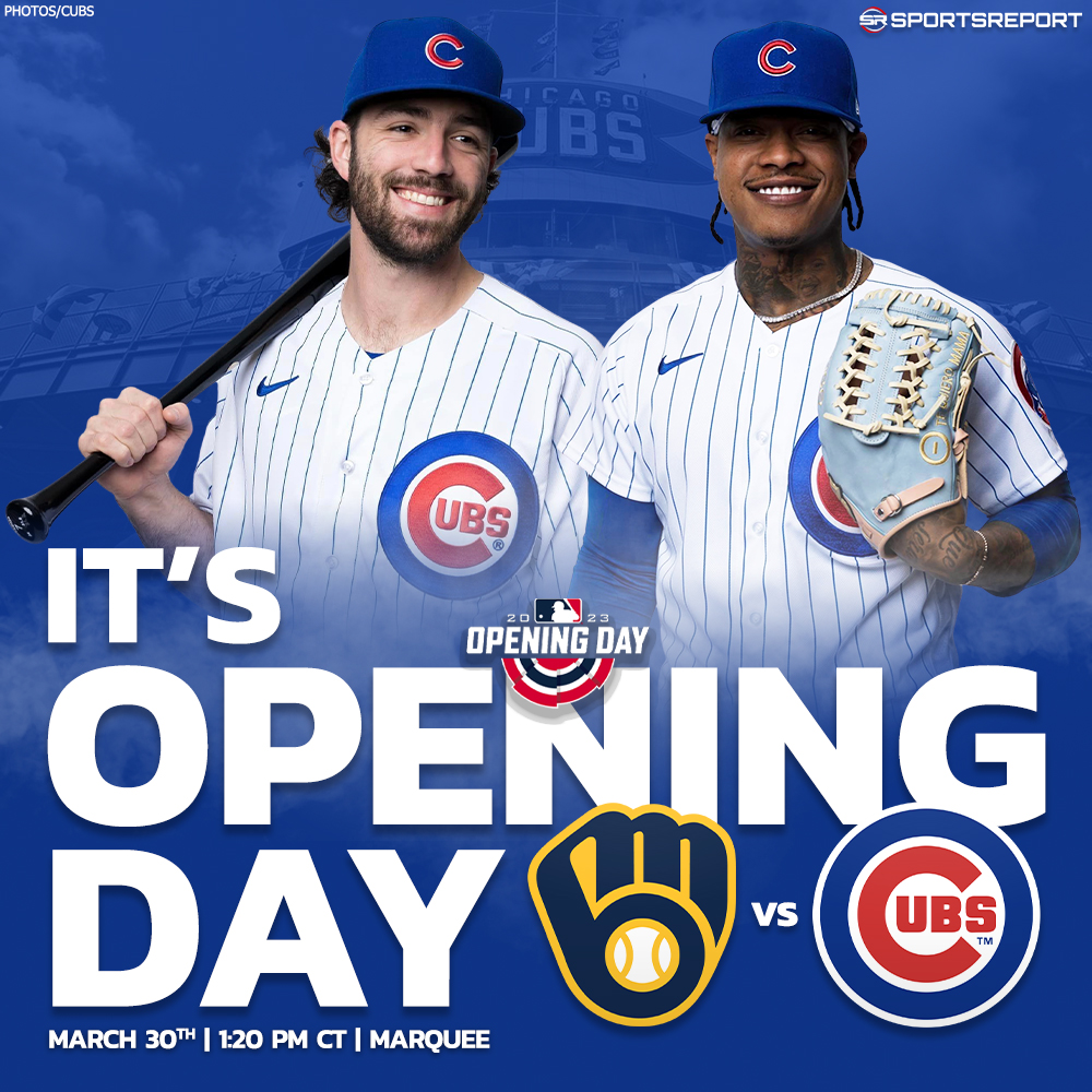 InsidetheIvy's tweet photo. IT'S OPENING DAY! THE #CUBS ARE BACK!!! GO CUBS GO!! https://t.co/g2faSQkQgU