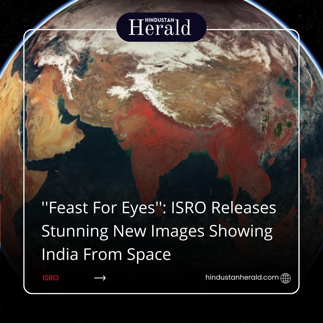 hindustanherald's tweet photo. The Earth Observation Satellite (EOS-06), also known as Oceansat-3, has captured stunning new images of our planet using the Ocean Colour Monitor (OCM). #EOS06 #Oceansat3 #EarthObservation.
.
#ISRO #IndiaFromSpace #EarthMosaic #Feast #StunningImages #ProudOfIndia #hindustanherald https://t.co/VgvtRYtfkO
