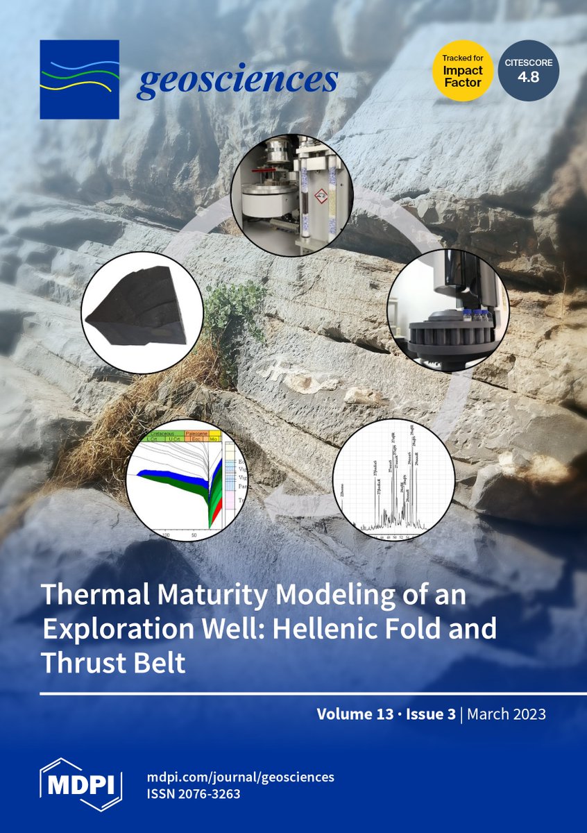 Geosciences_OA's tweet photo. πCheck out the latest Issue released: Volume 13, Issue 3 (March 2023) β 32 articles
Enjoy reading #Peerreviewed #OpenAccess papers!
πhttps://t.co/h0wBUEOiIe
πCover paper: https://t.co/sonTMXUFdV
@BellaSpyridon
#thrust_belt #thermal #Western_Greece https://t.co/hM3dYh6fs7