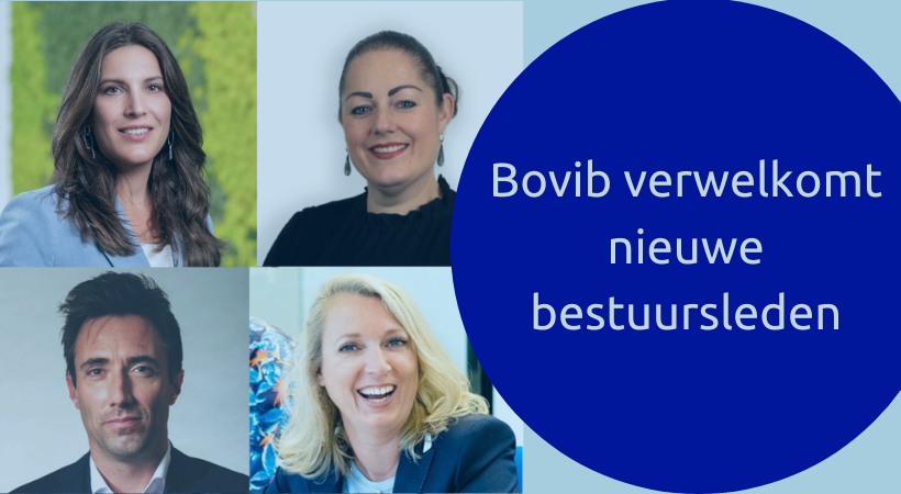 Bovib heeft een gloednieuw, enthousiast bestuur! <a href="/sarah_goossens/">sarah goossens</a>, Saskia Kapper, Florine Onderwijzer en Giancarlo Balzarelli gaan samen met <a href="/mjmnijhuis/">Marc Nijhuis</a> aan de slag om de impact en continuïteit van de branchevereniging te versterken. Welkom!
bovib.nl/nieuwsberichte…