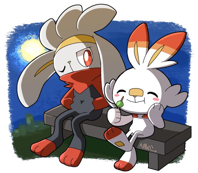 「scorbunny one eye closed」Fan Art(Latest)