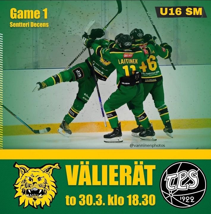 PoikaJaIlves's tweet image. Sentterillä tänään! #Ilves #Tampere #menovinkki #Playoffs #U16fi #Sentteri