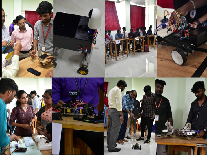 iicnitpy's tweet photo. Institution’s Innovation Council (IIC) organized a PROJECT EXPO for college students on March 02, 2023. The EXPO had a total of 40 project exhibits that covered various areas such as robotics, artificial intelligence, biotechnology, and environmental science. https://t.co/1HQxUKvPVz