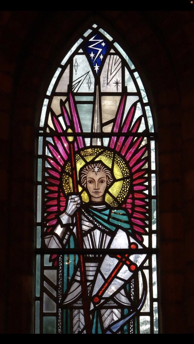 Happy #CheshireDay!#TrenaCox of #Chester was a highly successful stained glass artist and fierce advocate for Chester. Her beautiful work can be found throughout #Cheshire. @ChesterWorks @WomenofChester @ChesterArchSoc @chesterherifest @BSMGP @mutley7781 @ChesterCivTrust