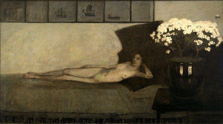 Romaine Brooks - Azalées Blanches (1910)