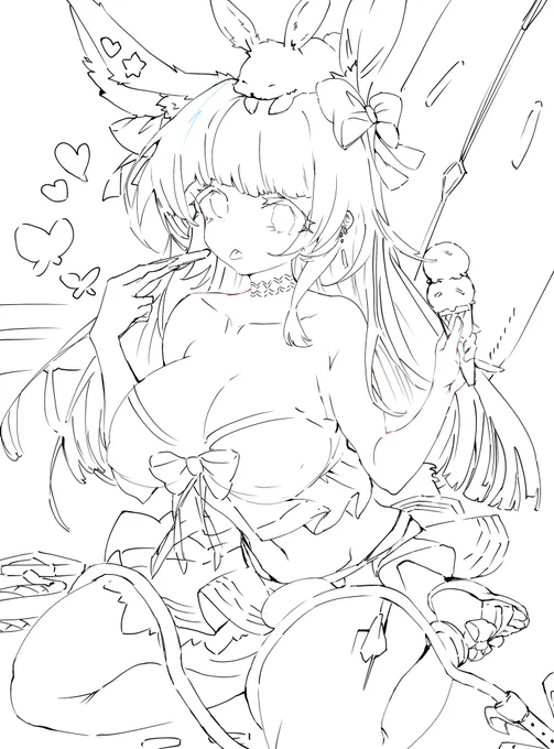 #wip 水着ロープ #アークナイツ #明日方舟 #Arknights 
