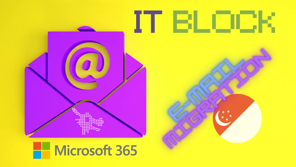 itblock3's tweet photo. Attention all SME businesses in Singapore! Are you tired of struggling with email migration to Microsoft 365? Look no further! IT Block is here to save the day! 

Contact us now at hello@itblock.sg to get started

#ITBlock #EmailMigration #Microsoft365 #SMEs #SingaporeBusinesses https://t.co/YPTM1aUwup