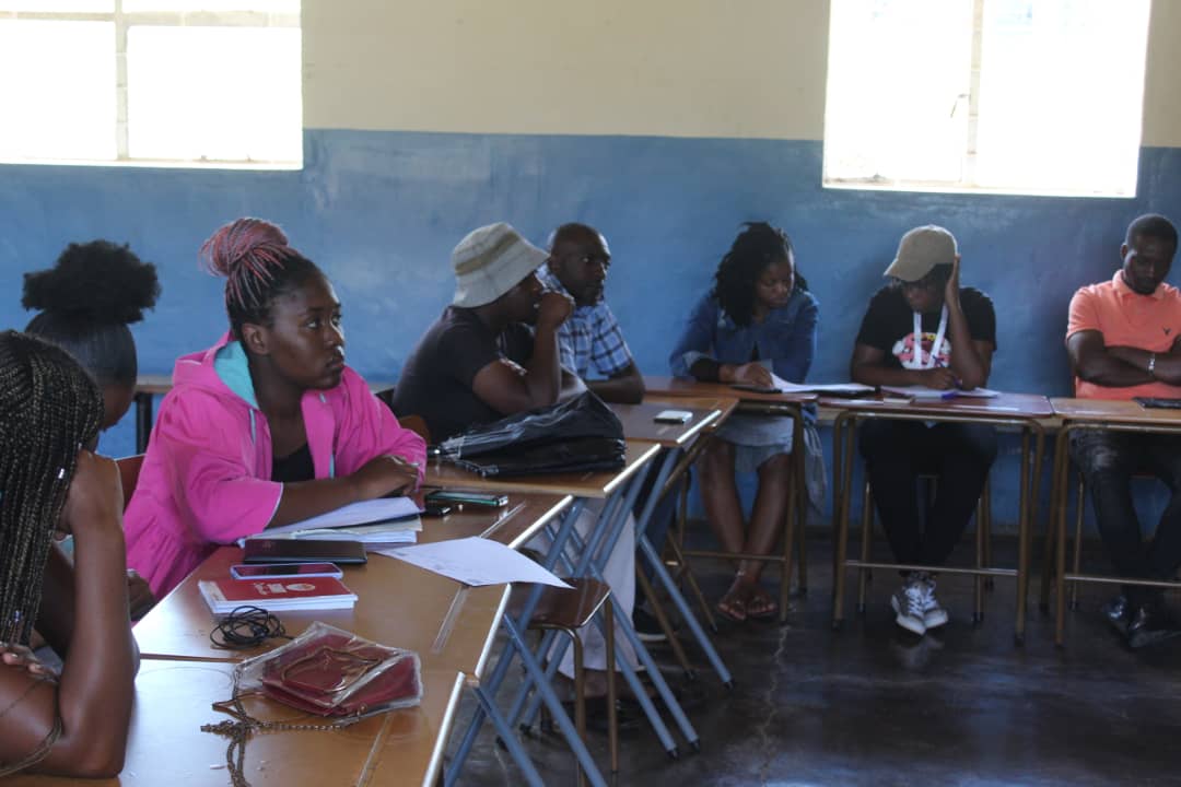 SAYWHATOrg's tweet photo. Gwanda-In partnership with various stakeholders, yesterday we conducted the SRH and GBV awareness first quarter meeting at Gwanda State University to deliberate on students' access to a variety of SRHR services in and out of school. 
#StudentsFirst https://t.co/gxoXV9Bor9