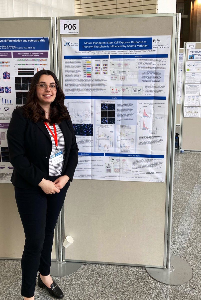 Madison_strong's tweet photo. Thank you to @IMGC2023_sec for a travel award allowing me to present my current thesis work. I am investigating the impact of genetic variation on environmental exposure response in mouse stem cells. I’m having a great time at IMGC 2023 in Tsukuba, Japan! https://t.co/iGay0YjPme