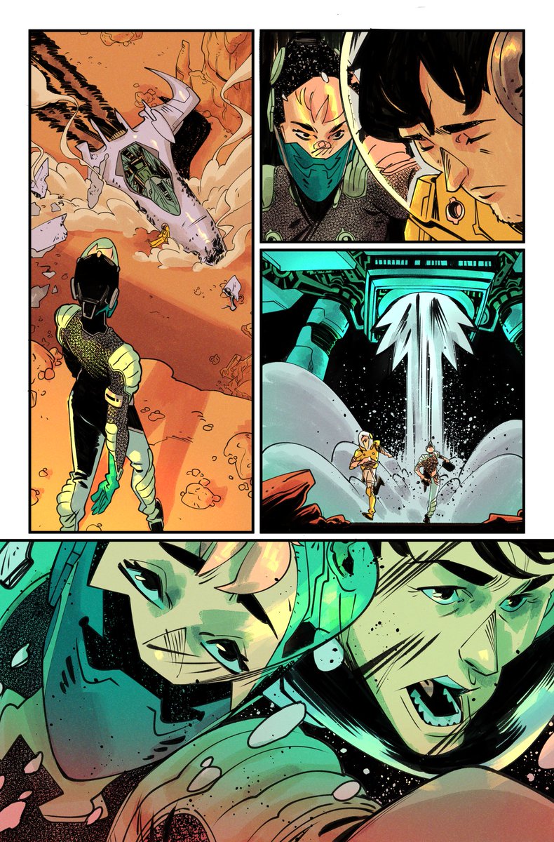 greenisagoodboy's tweet photo. @NateCosby Hi Nate, I'm Paolo, here are some pages I did as colorist https://t.co/GPFGs65sEN