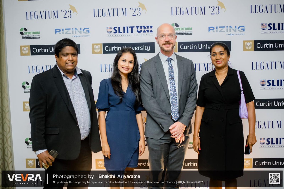 Curtin Alumni Sri Lanka Chapter| Colombo 
Thank you for inviting International Scholar to Curtin Alumni’s Annual Graduation ball - “Legatum ‘23” 
#curtinuniversity
#curtincolombo