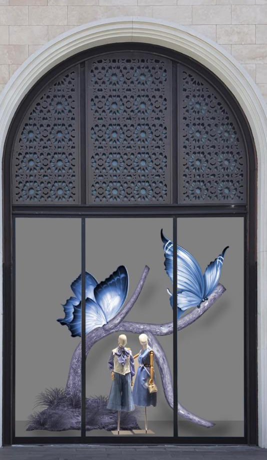 vmdesignhouse's tweet photo. 🦋 #windowdisplay #visualmerchandising #visualmerch #retaildesign #shopdesign #Vitrin #Görsel #tasarim #Visual #Design #Showcase #visualmerchandising #tasarim #magazadekorasyon #magazacilik #newcollection #fashion #styling #tekstil #vitrintasarim #perakende #designretail https://t.co/vnu308Kg1r
