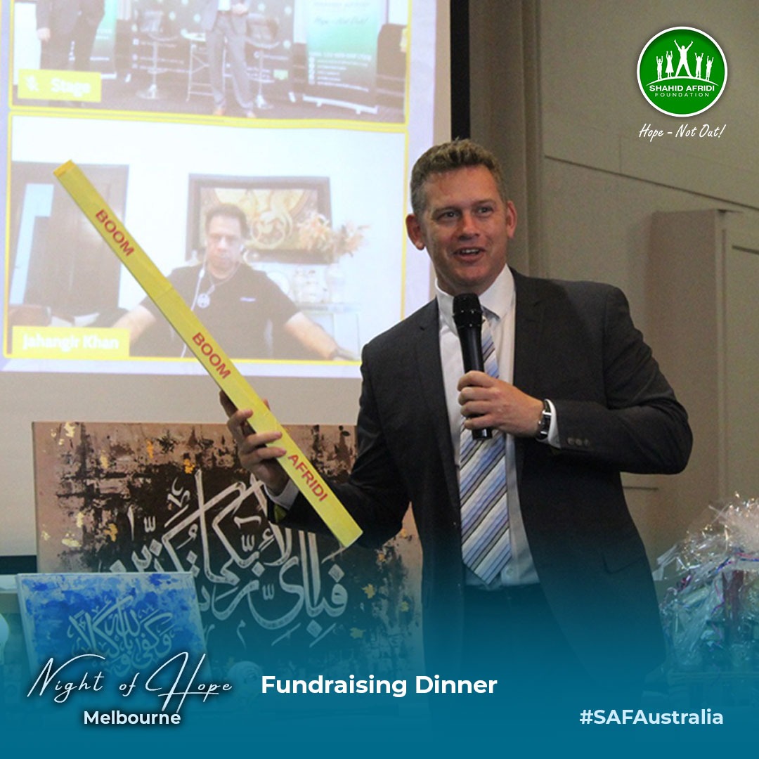 Thank you Melbourne for your overwhelming support at #NightOfHope fundraising dinner! Special thanks to @PakinMelbourne, @DennisCricket_, & Members of Parliament Kathleen Ward & Iwan Walters, & @SAfridiOfficial & @JK555squash who joined online. Ensuring #HopeNotOut. #BeTheirHope