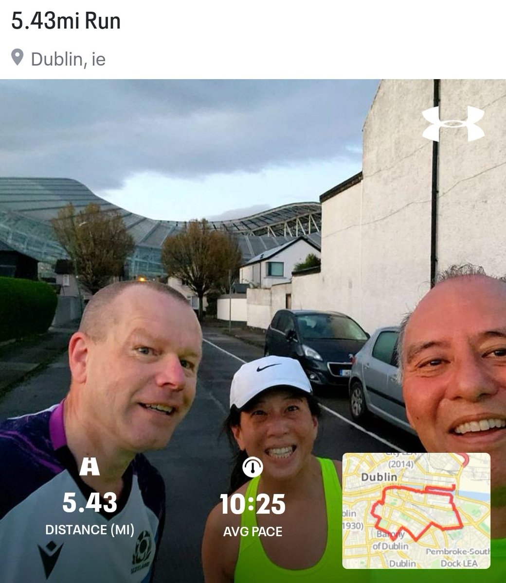griz1's tweet image. Back with #6for6 run, now @I_B_I_A @IPBIS with @WillStewNeuro &amp;amp; @drtinamaster! Early morning run around @VisitDublin! @LovinDublin @DiscoverIreland #sunrise #IBIA23 #IPBIS23 #BIAM23 @NNSFunRun @Go team #UCLABIRCBrainSPORT @BIRC_at_UCLA @UCLABrainSPORT @mackpurp @paul_krogstad