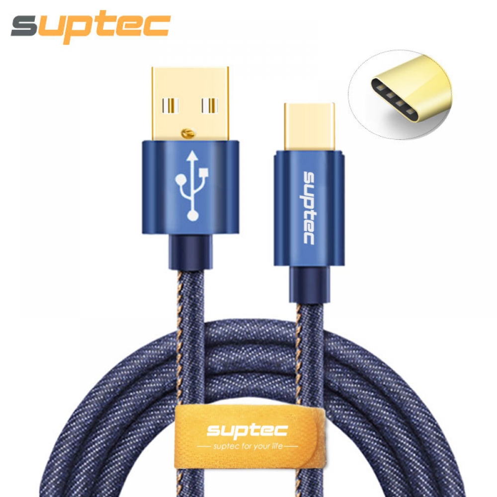 Mobile_Outfits's tweet photo. #smartphone #aksesorisgadget SUPTEC Denim Braided USB Type-C Fast Charging Cable https://t.co/iZdNwpKh6F