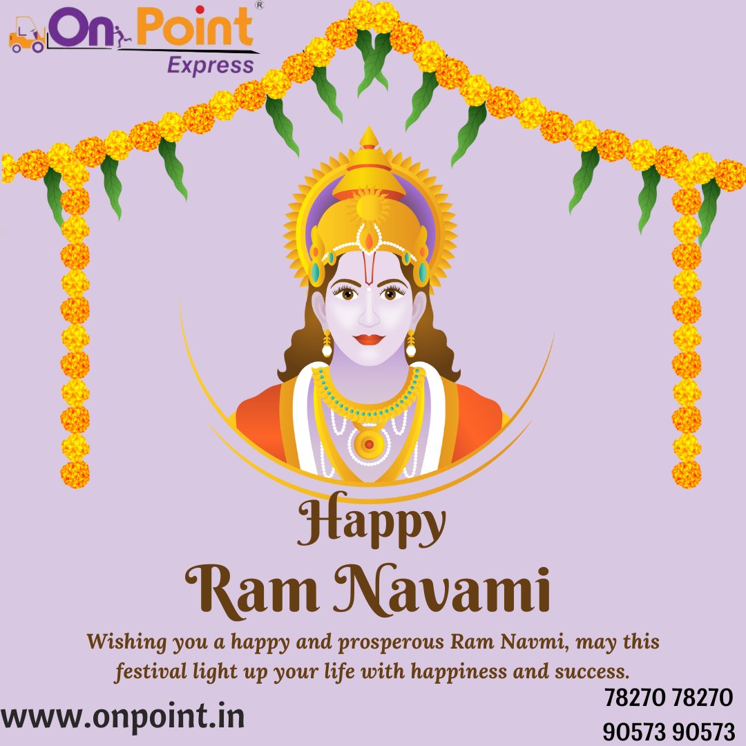 OnPointExpress_'s tweet photo. On Point Express wishes you all a very Happy Ram Navami 

Feel free to call 78270 78270 &amp; 9057 390573
visit our website https://t.co/o6cyi2WD5p

#OnPointExpress #happyramnavami2023 #happynavratri #hanumant #hanuman #bhagyanagar #bhagwarang #ayodhya #happyramnavmi🚩🚩🚩 #hindugod https://t.co/bhWTuoWwCs