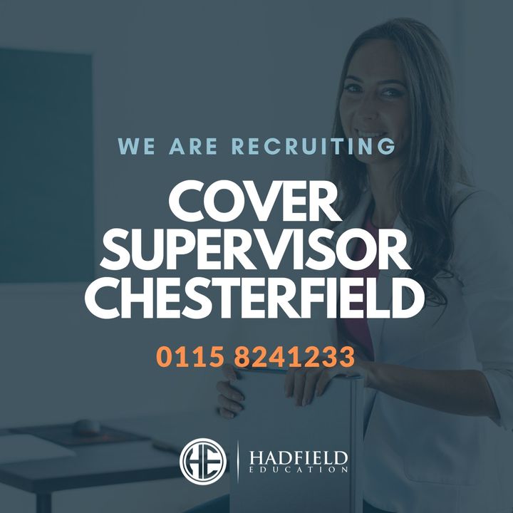 Are you a Cover Supervisor living in the Chesterfield area? Looking for immediate start work? Apply now.

bit.ly/3OS5WYX 

#CoverSupervisor 
#TeachingAssistant
#HLTA
#TA
#CovSup
#LearningSupportAssistant