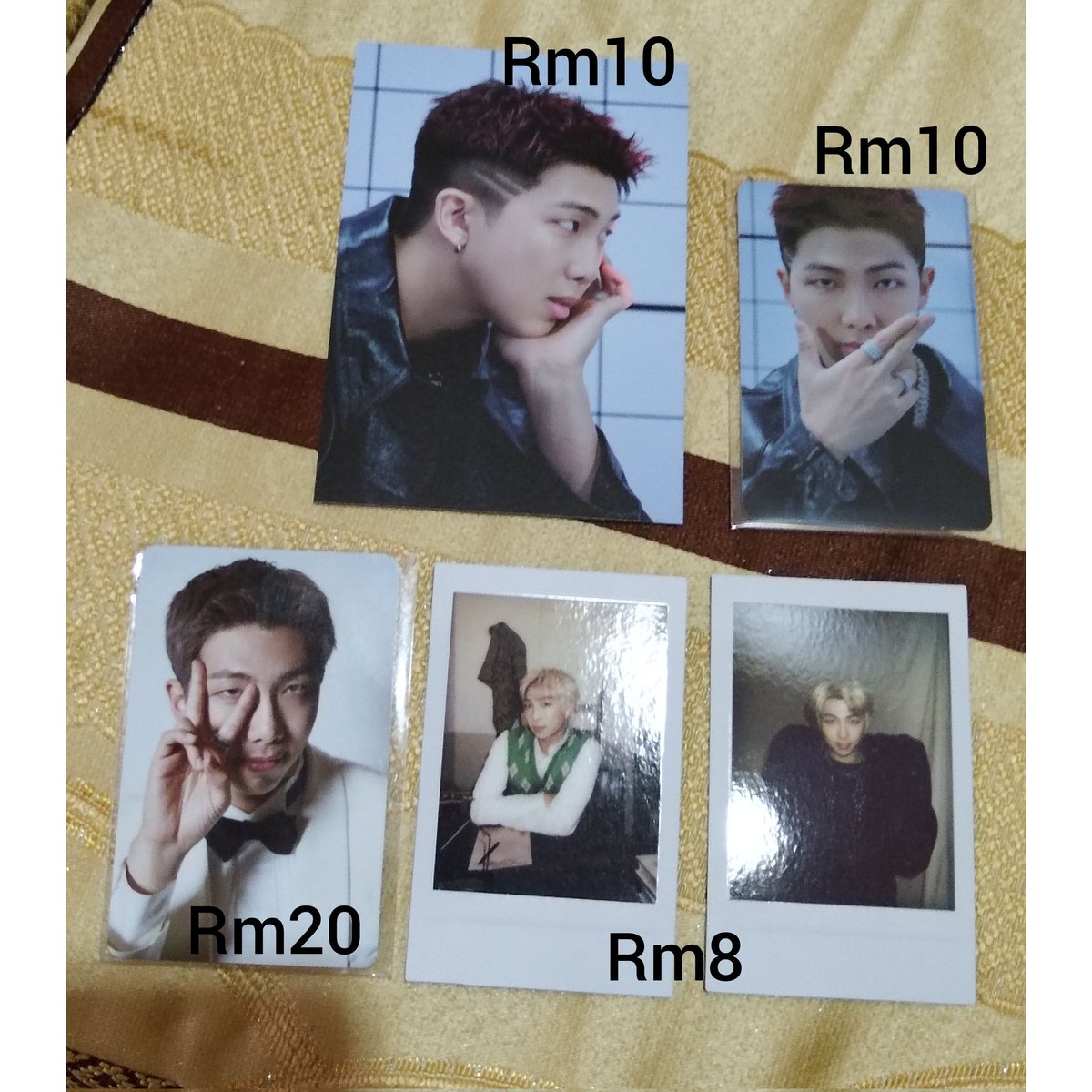 thung_yee's tweet photo. WTS #pasarbts

Postage : RM15 WM, EM. 

DM if interested. https://t.co/Ep6tbNz5Ka