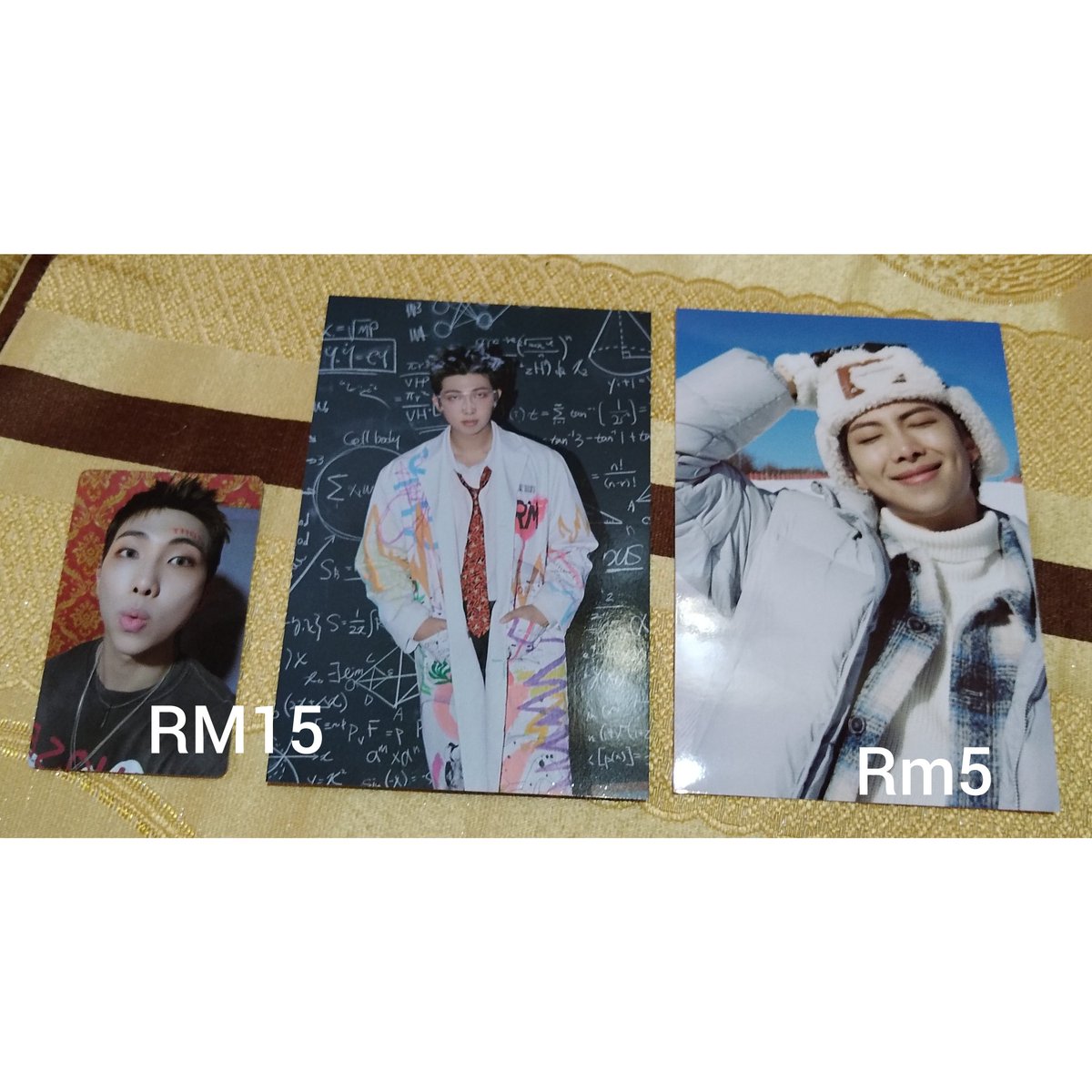 thung_yee's tweet photo. WTS #pasarbts

Postage : RM15 WM, EM. 

DM if interested. https://t.co/Ep6tbNz5Ka