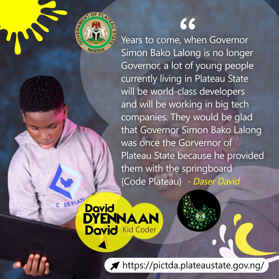 This is already happening...
cc: <a href="/LalongBako/">Sen. Simon Bako Lalong</a>