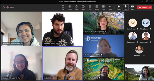 rocio_condor's tweet image. Early morning😅
Thousands of participants from all over the world working on module 1 of the online facilitated course &apos;Forest 🌲 and Land Monitoring for Climate Action - #SEPAL&apos; bit.ly/3ZxRsSB

#LearningSEPAL #StrongerTogether 💪

@OpenForis