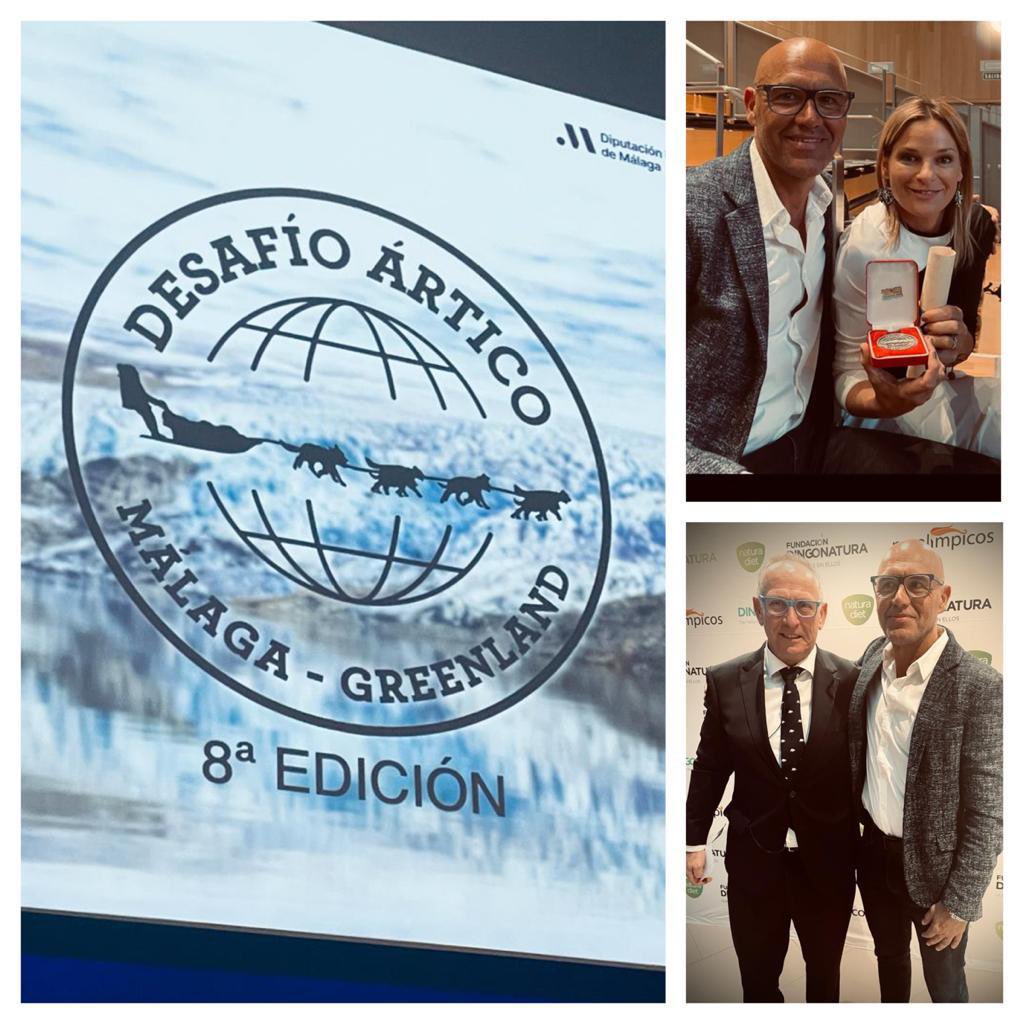 ¿Creéis q es posible traer un fragmento de Iceberg desde #Groenlandia a #Andalucía? Este es el próximo reto de #DesafíoArtico encabezado por <a href="/maratondog/">Manuel Calvo Villena - Maratondog</a>.Mi enhorabuena a todos los premiados <a href="/Mencarisa_/">Isabel Cabrera</a> <a href="/canalsur/">CanalSur</a>