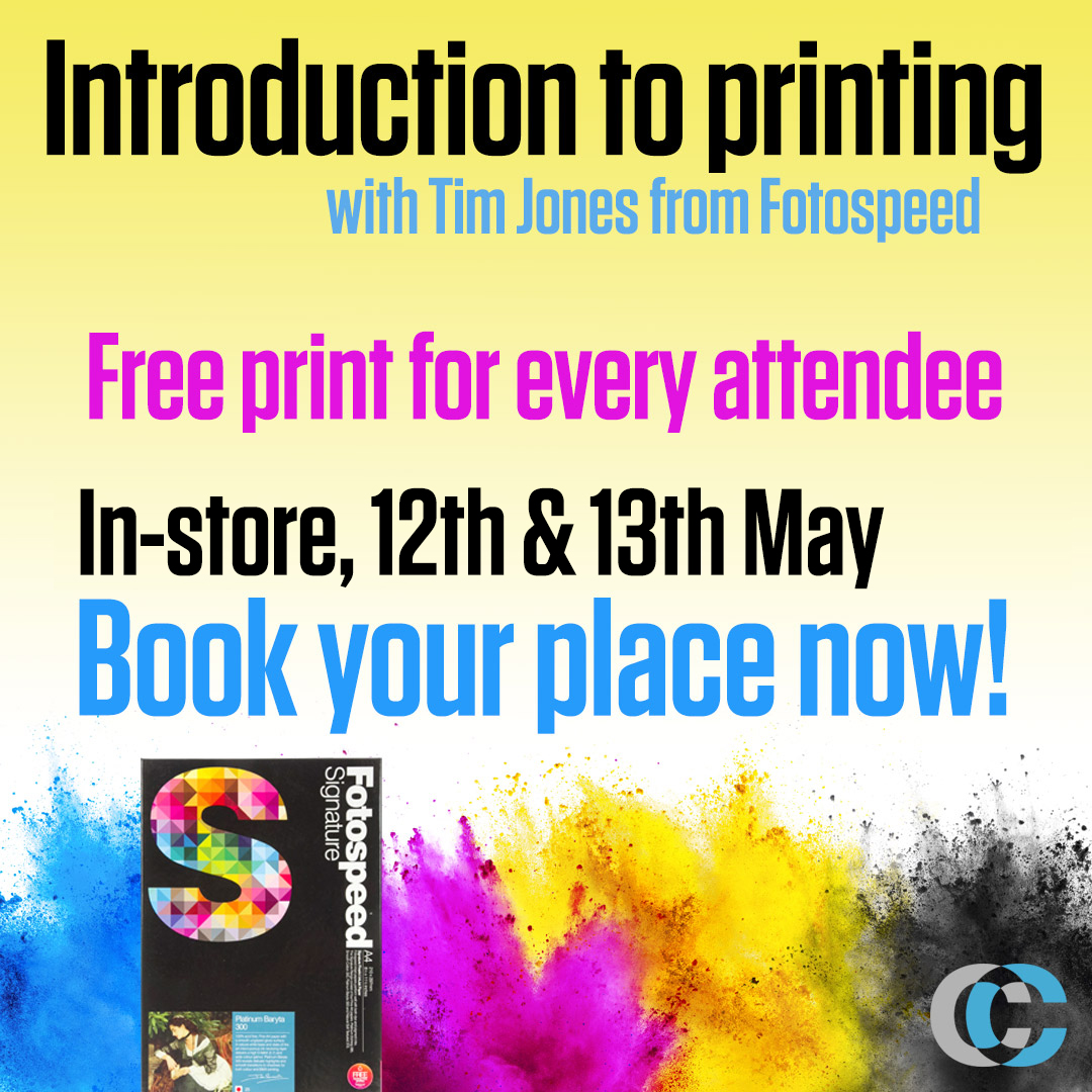 CliftonCameras's tweet image. SOLD OUT!
FREE Fotospeed Print Course 🖨️ In-store with Tim Jones!

📆 Friday 12th May or Saturday 13th May
🕗 10 am - 3 pm
📍 Our Dursley Store
🎟️ Fully Booked!

Waiting List Sign-Up 👉 ow.ly/QsKl50NnQtR

#fotospeed #cliftoncameras @Fotospeed