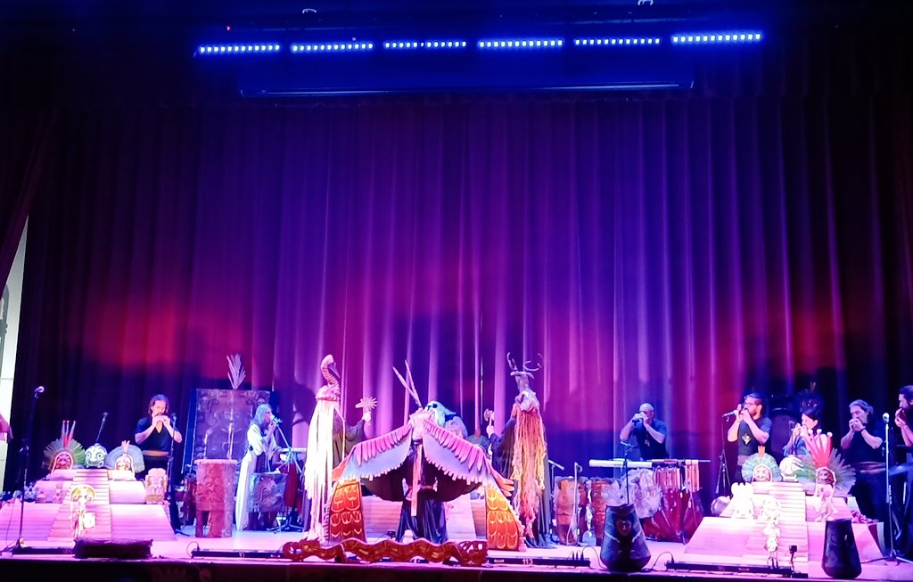 josdiazinfante's tweet photo. Concierto de apertura del II Congreso Internacional de Etno y Arqueomusicología en el @mna_inah, proyecto apoyado por @Ibermusicas y la @FaMUNAM.
Un gusto volver a escuchar a la Orquesta de Instrumentos Autóctonos y Nuevas Tecnologías @orquestauntref después de 18 años en Bolivia https://t.co/0T6gl0hsjh