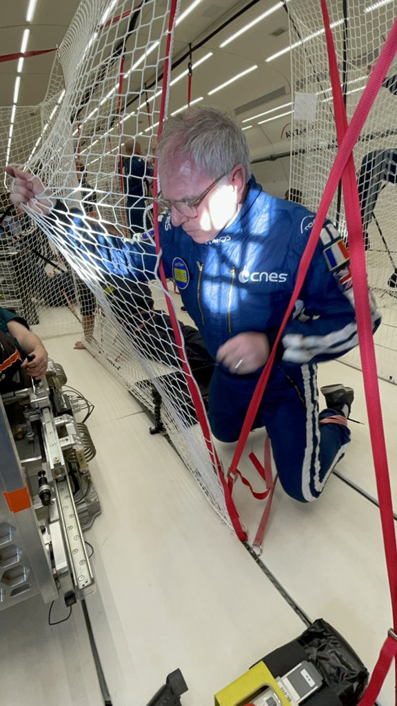 BxOwen's tweet photo. Final day on @AirZeroG jumping on @HifimS 

Let’s go 

@dr_jump_uk @johnekennett @Jazmin_Morrone @ThePricep @YourStMarys @StMarys_SandC https://t.co/U0nQV40XIR