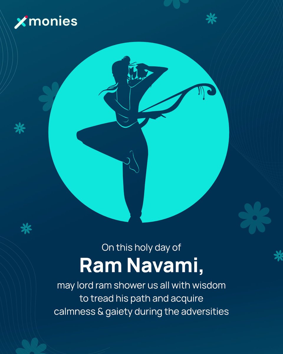 xmonies_hq's tweet photo. May the divine grace of Lord Rama be with you always. #happyramnavami
#indianfestival #digitalindia #crosspayment #xeopar #xmonies #moneytransfer #crossboderpayments #paymentgateway #sendmoneyonline #moneyremittances #weunderstandhumanvalues #makeinindia #startupindia https://t.co/1lyrXFqyUT