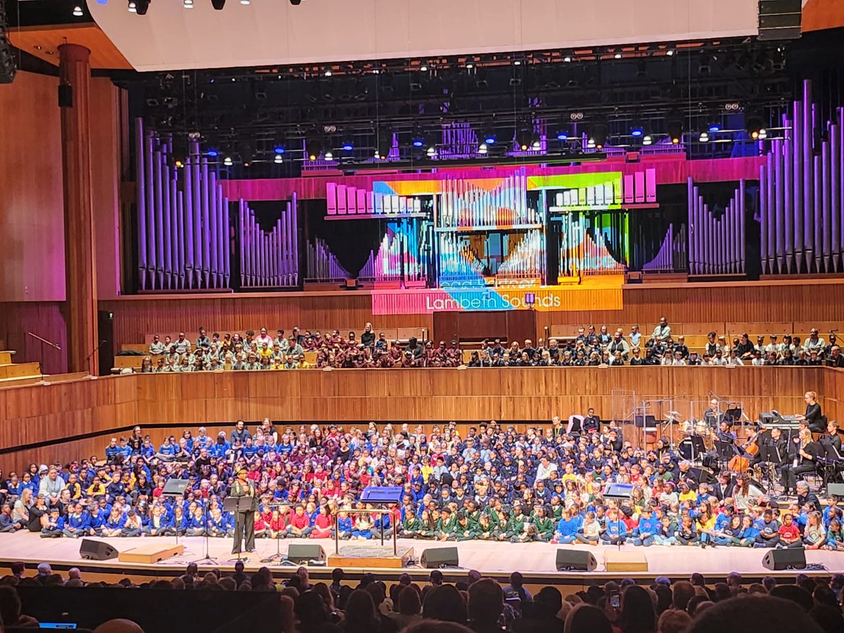 We are really proud of all of the children who took part in yesterday's <a href="/LambethMusic/">LambethMusicService</a>  singing concert at the Royal Festival Hall - what an experience! #workingtogether #music  #enrichment