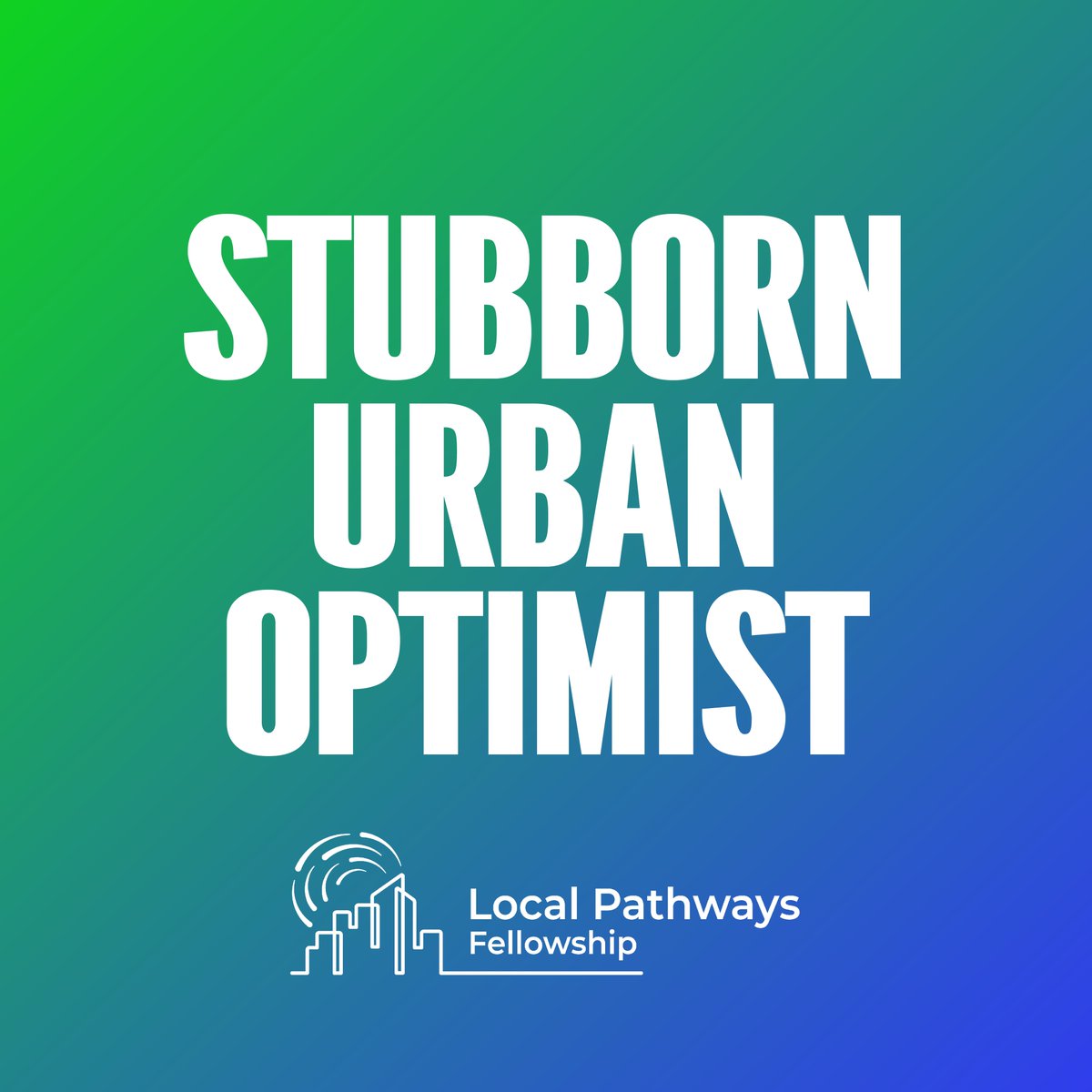 Gramsen22's tweet image. The #LocalPathways Fellowship has selected me to be part of its 2023 cohort - a network of 100 young urban leaders working towards making cities more “inclusive, safe, resilient, and sustainable  #SD11