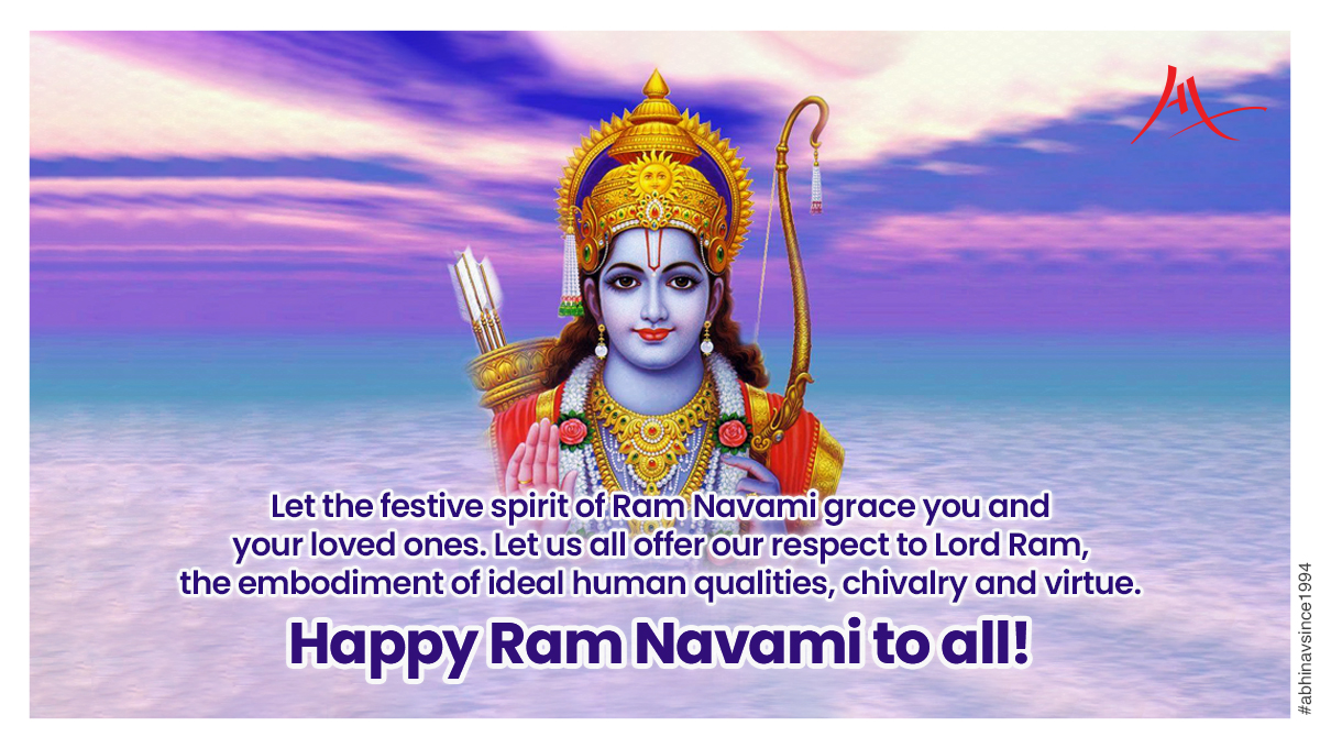 Happy Ram Navami! May the blessings of Ram bring you peace.

#shreeram #RamNavami #ramnavami2023 #HappyRamNavami #celebration #festivevibes #festival #abhinavimmigration #AbhinavSince1994 #Businessimmigrationvisas