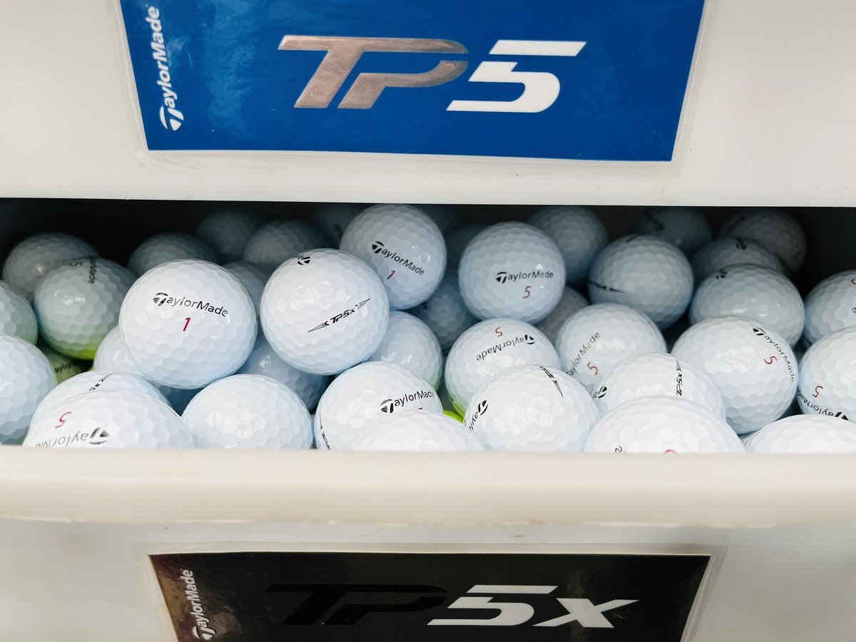 LukeSearleGolf's tweet image. Fresh @TaylorMadeTour TP5X Ammunition #NoRangeBallsHere #GetFitted