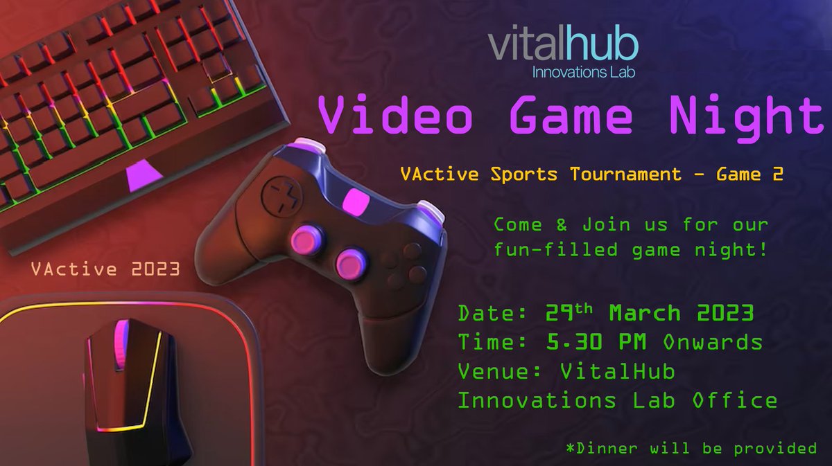 vitalhublk's tweet image. Vitalhubbers takes the work hard, play harder motto seriously! Teams came together with enthusiasm &amp;amp; a friendly spirit of rivalry at the Gaming Night filled with music, fun &amp;amp; laughter.🎮🎼💻🙌

#VitalHub #vhil #FunEvents #teambuilding #teamspirit #VActive