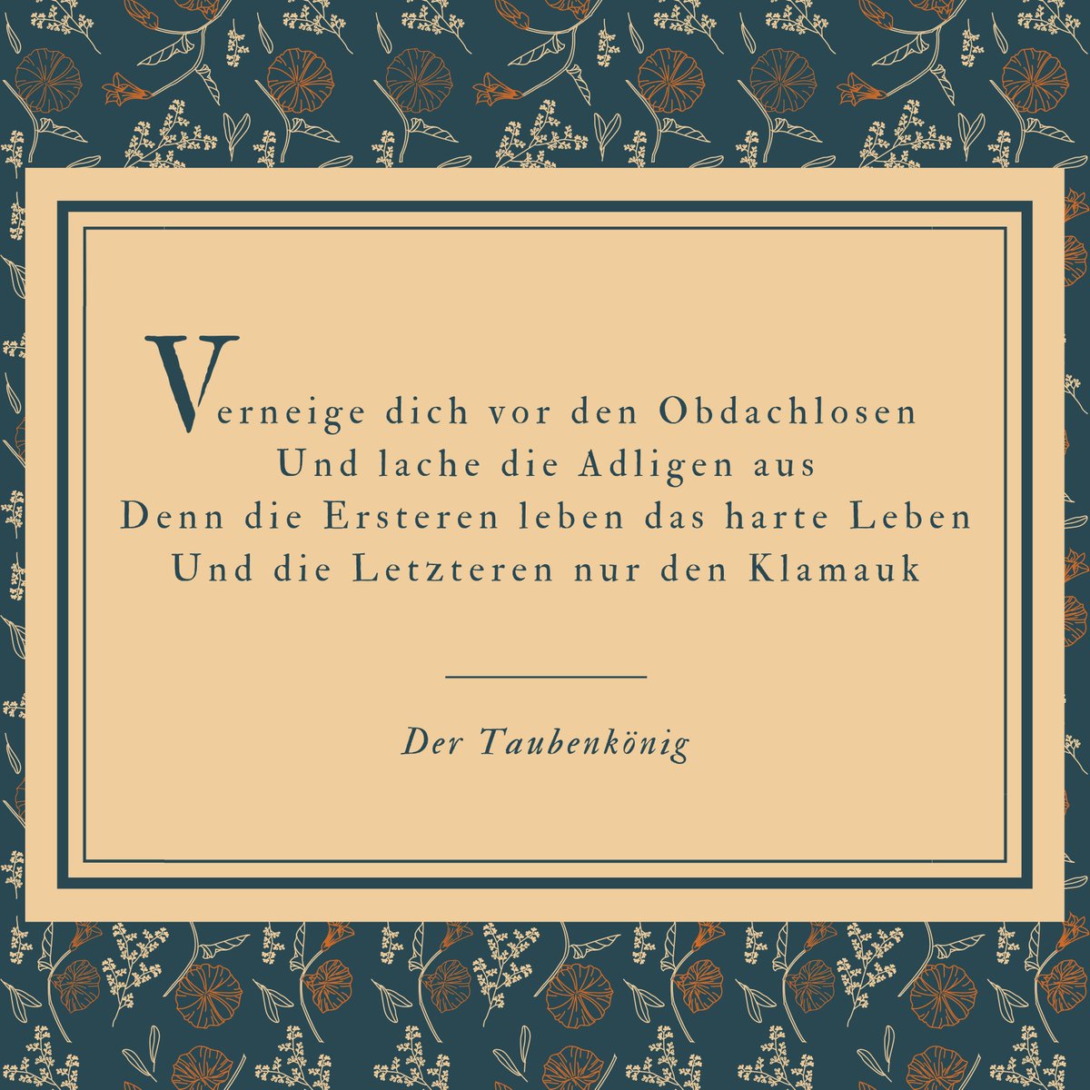 dertaubenkoenig's tweet photo. Knigge. 

#Staatsbesuch #Protokoll #Knigge #Poesie #Lyrik https://t.co/IKHO4IeMpJ