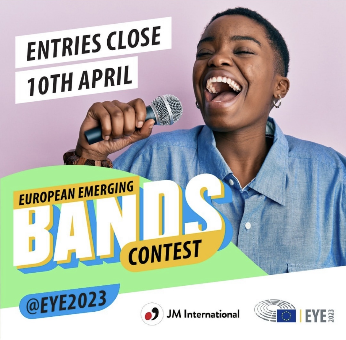 Sei un/una cantante o fai parte di una band under 30? Candidati entro il 10 aprile 2023 all’European Emerging Bands Contest 💥 Scopri di più: mubazar.com/en/opportunity… @jminetwork @Europarl_EYE