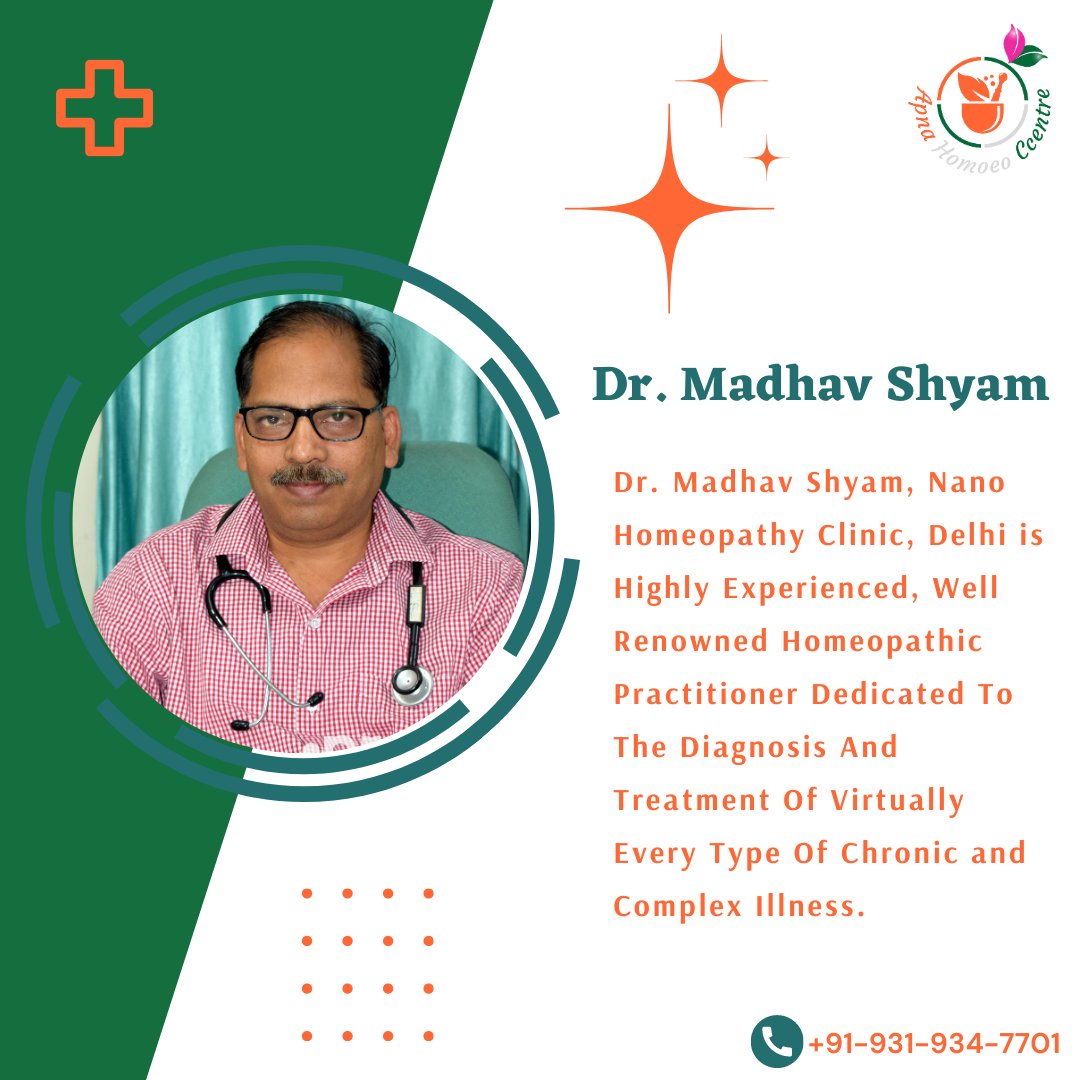 ApnaHomoeo's tweet photo. Meet Dr. Madhav Shyam 

#apnahomoeoccentre #apnahomoeocentre #homeopathy #naturalmedicine #holistichealth #alternativemedicine #healing #wellness #mindbodyspirit #homeopathicmedicine #homeopathicremedies #homeopathyworks #healthy #naturopathy #naturalhealing #homeopathicdoctor https://t.co/hGcDiKLTIj