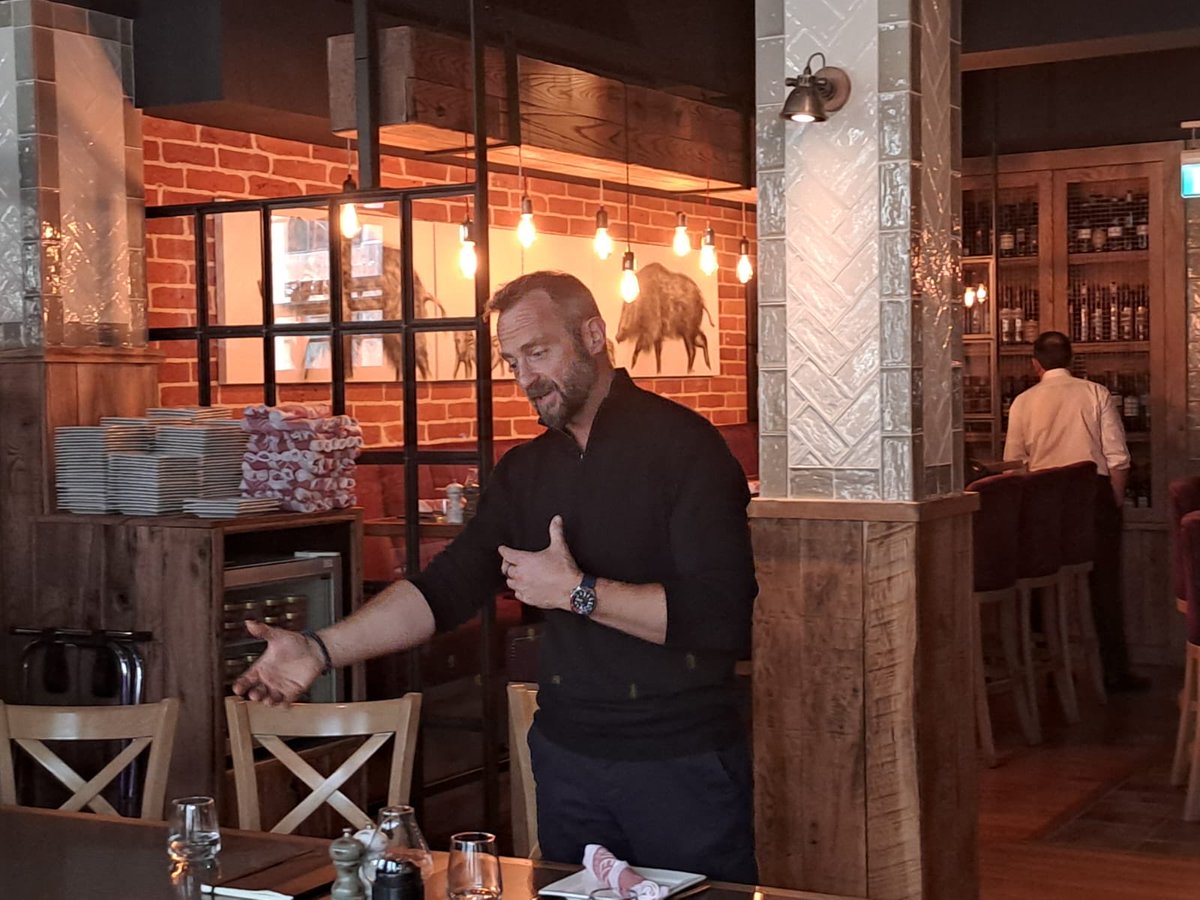 mmcccabe's tweet photo. Our #getintohospitality courses could not have been the success they were without the amazing employers. Yesterday we welcomed @Horatio_Todds @mourneseafood @Beannchorjobs @fishcitybelfast inspiring our students @HospUlster https://t.co/pGNZrj7LTw