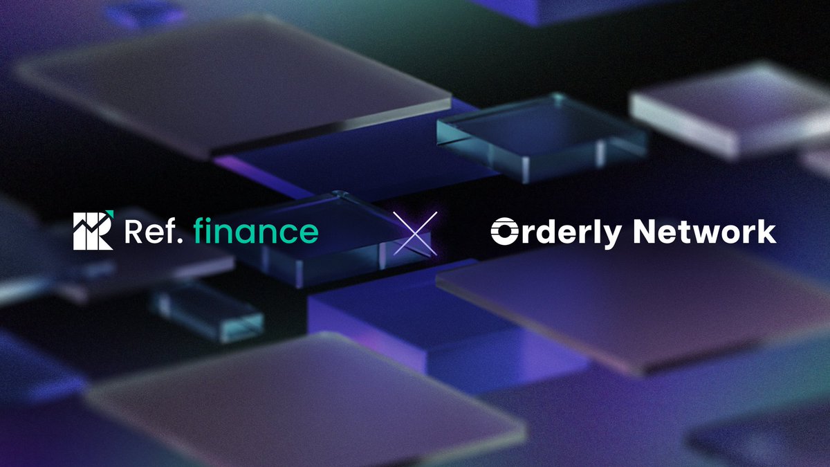 OrderlyNetwork's tweet photo. Time to level up your trading game📈 
The Ref Finance Orderbook is now LIVE🚀
Get started 👉 https://t.co/0NpZCE7nDB   

Follow @finance_ref and @orderlynetwork, like &amp; RT this post for a shot at winning $50 in #REF💰 
Don't miss out! https://t.co/t05TxRkxIY