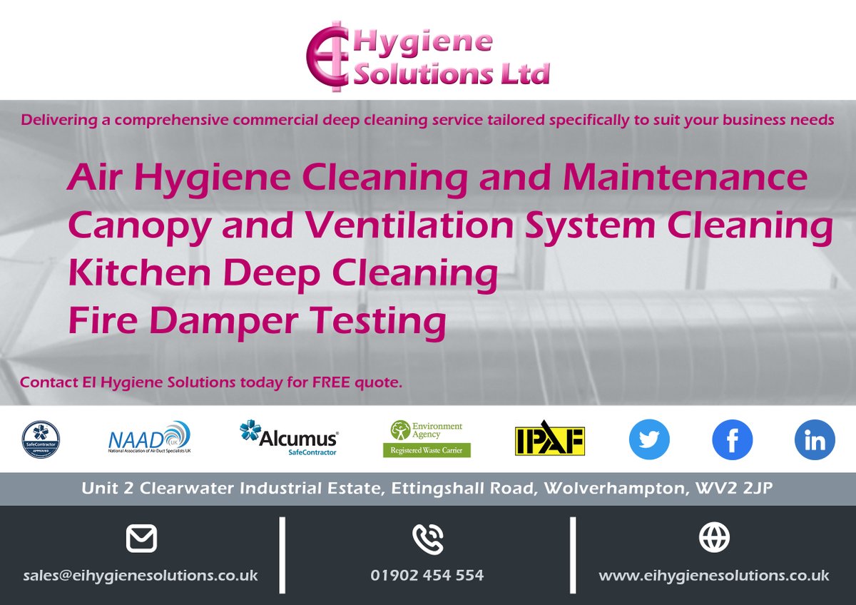 EI Hygiene Solutions tweet media