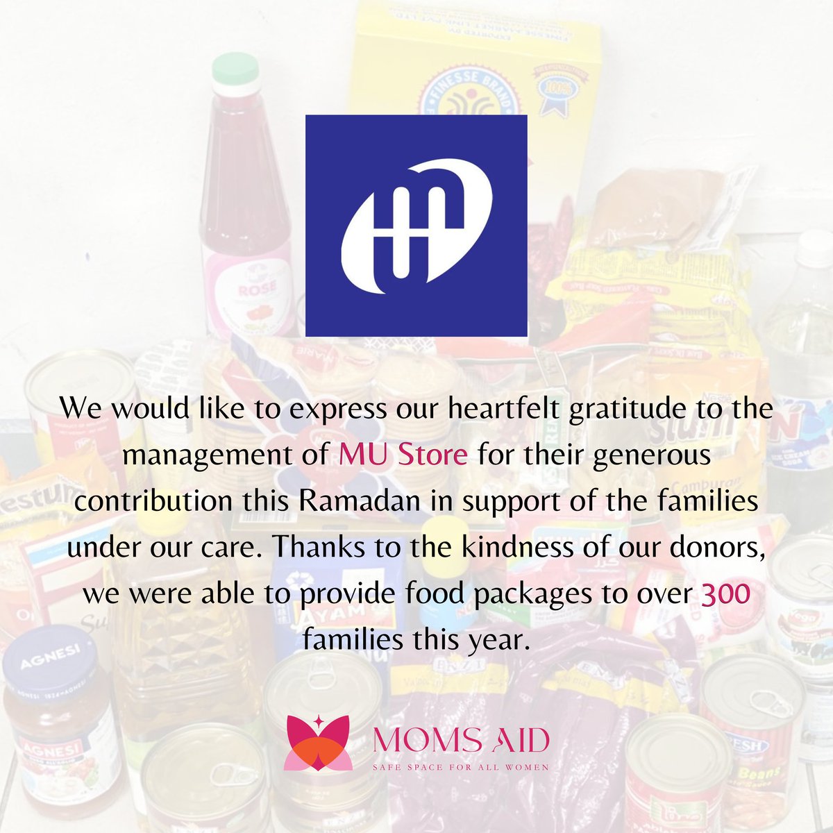 Moms_Aid's tweet photo. We value @mustore_mv for their commitment to corporate social responsibility and appreciate their partnership in making a positive impact on the community we serve 💕
#RamadanAid2023 #MomsAid https://t.co/F6ardQEBh1
