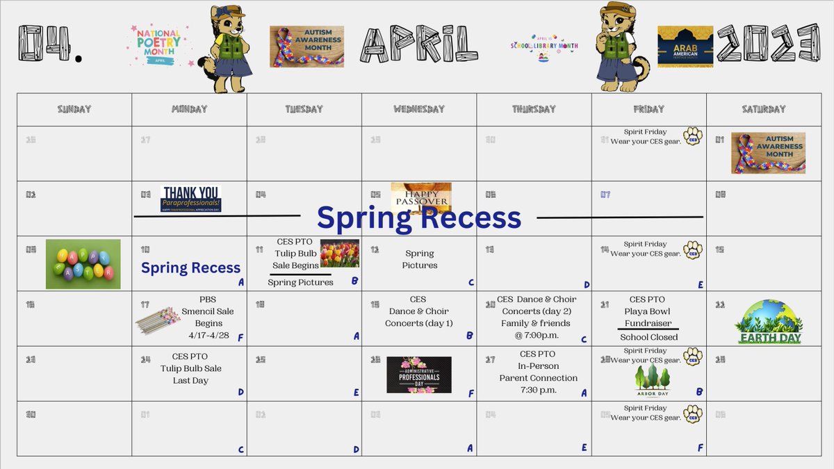 April is a busy month at CES.